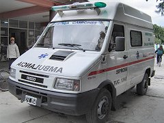 Ambulancia del Hospital Gral. Lamadrid